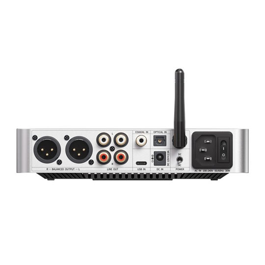 FiiO K13 Desktop DAC and Amp - Silver : image 4