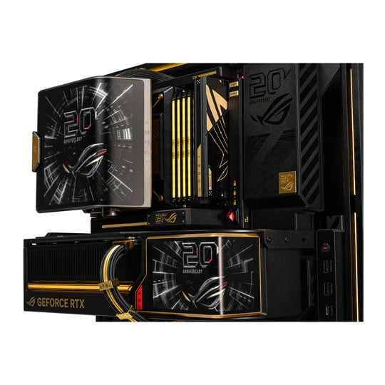 3XS PBA EDITION 20, 32GB ASUS ROG 5090, AMD Ryzen 9 9950X3D2, 128GB DDR5,4+4TB M.2 SSD, ROG PC : image 4