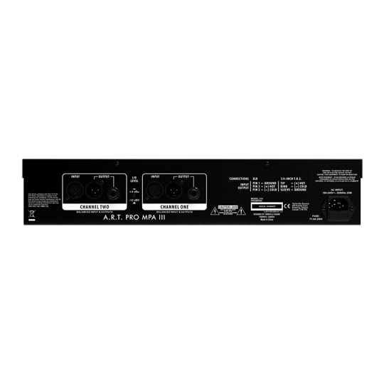 ART PRO MPA III Multivoice Tube Preamplifier : image 2