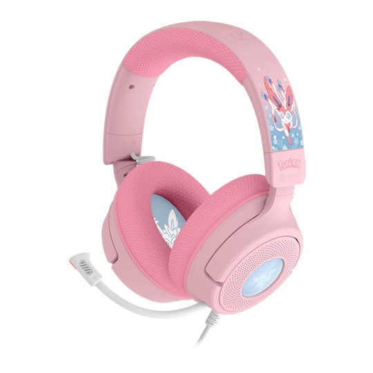 Razer Kraken V4 X Sylveon Edition Wired Pink Over-Ear Headphones : image 1