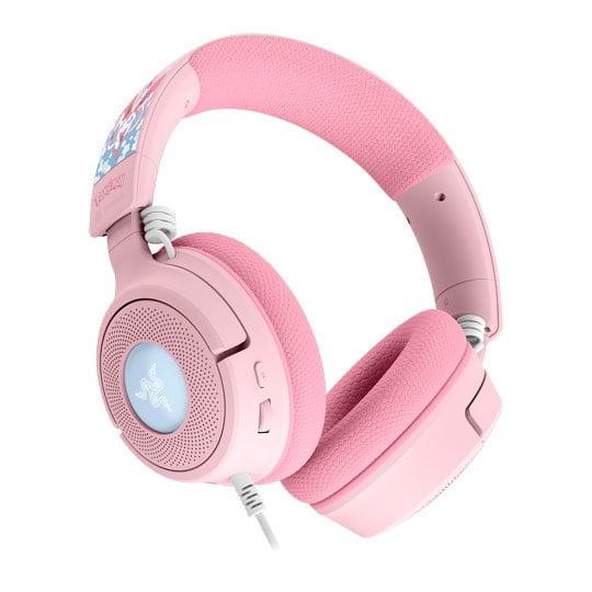 Razer Kraken V4 X Sylveon Edition Wired Pink Over-Ear Headphones : image 4