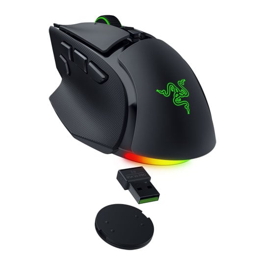 Razer Basilisk V4 Pro Black RGB Wireless Gaming Mouse : image 1