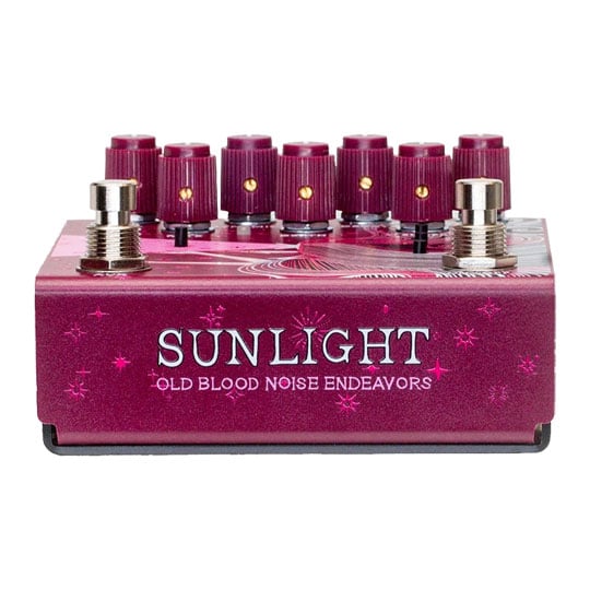 Old Blood Noise Endeavors Sunlight Stereo Reverb Pedal, Maroon : image 3