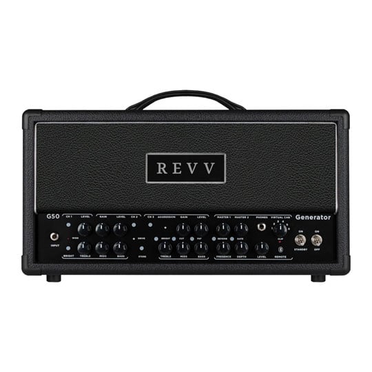 (B-Stock) Revv G50 Tube Guitar Amp Head (Black) : image 1