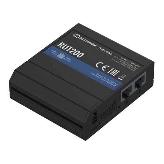 Refurbished Teltonika RUT200 Portable 3G/4G Industrial LTE Cellular Router : image 1
