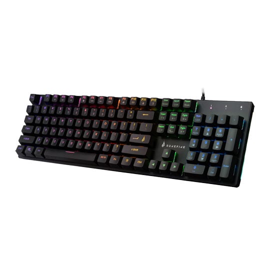 SureFire Kingpin M2 Wired Red Switch UK Full Size RGB Mechanical Gaming Keyboard : image 1