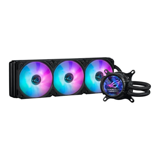 ASUS ROG STRIX LC III LCD 360mm ARGB Black AIO Intel/AMD CPU Water Cooler : image 1