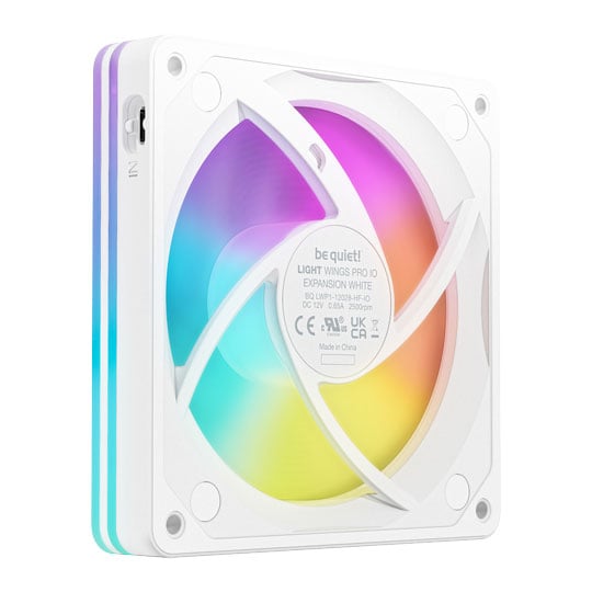 be quiet! Light Wings Pro IO 120mm White ARGB PWM Single Fan Expansion Pack : image 3