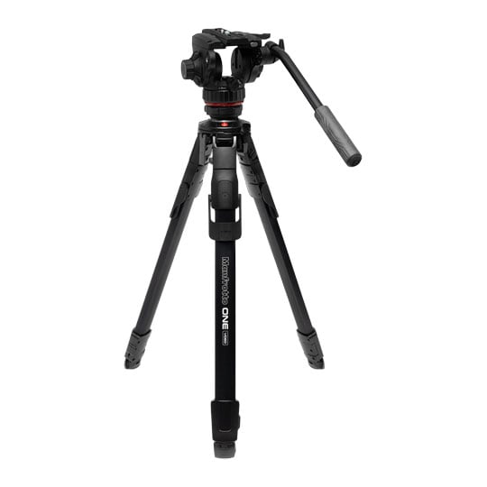 Manfrotto ONE Video Tripod with 502X Fluid Video Head : image 1