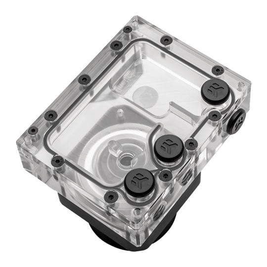 EK-Quantum Kinetic³ FLT 92 D5 D-RGB Plexi Reservoir Body : image 1
