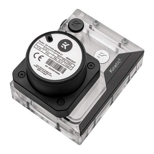 EK-Quantum Kinetic³ FLT 92 D5 D-RGB Plexi Reservoir Body : image 2