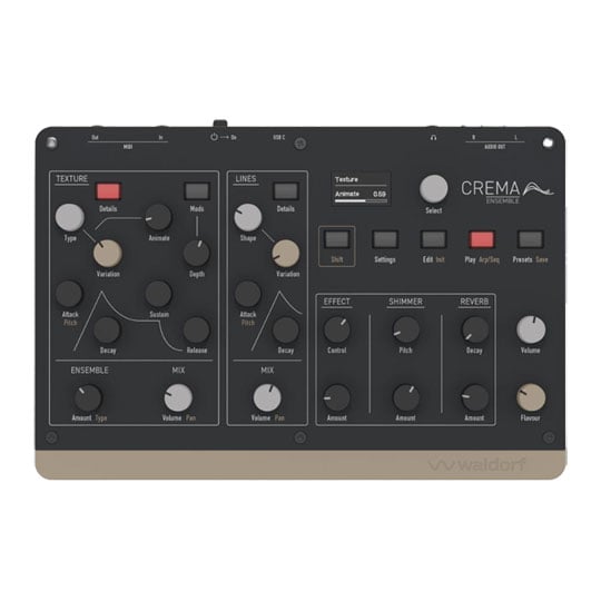 Waldorf Crema Polyphonic String and Pad Synthesizer : image 1