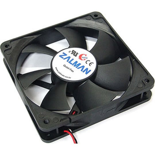 Zalman ZM-F3 120mm Quiet Case Fan Black with Anti Vibration Pins : image 1