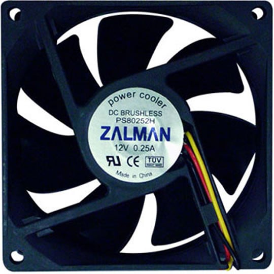 Zalman ZM-F1+ (plus) 80mm Quiet Case Fan Speed Adjustable : image 1