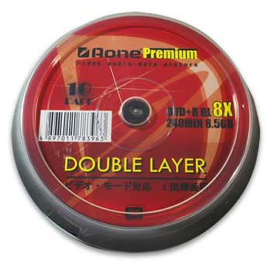 Aone DVD+R DL 8.5GB Storage Media : image 1