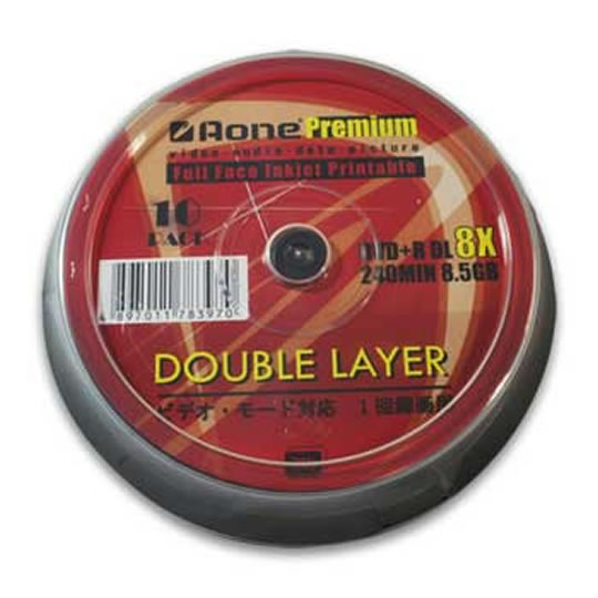 Aone DVD+R DL 8.5GB Storage Media : image 1