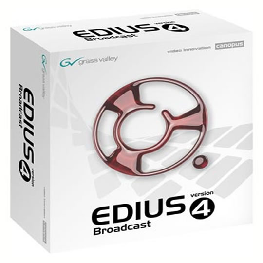 Canopus EDIUS Broadcast 4 Software : image 1