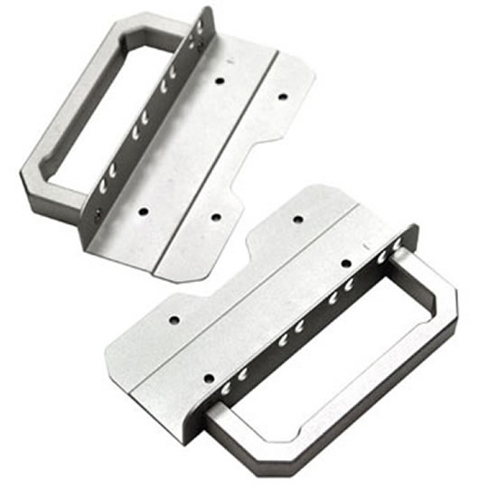 Silverstone SST-RA01S durable rackmount handle bar for select SilverStone cases in silver RoHS : image 1