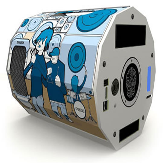 3XS Isotope V11-LR Chassis Urban - micro-ATX w/o PSU : image 1