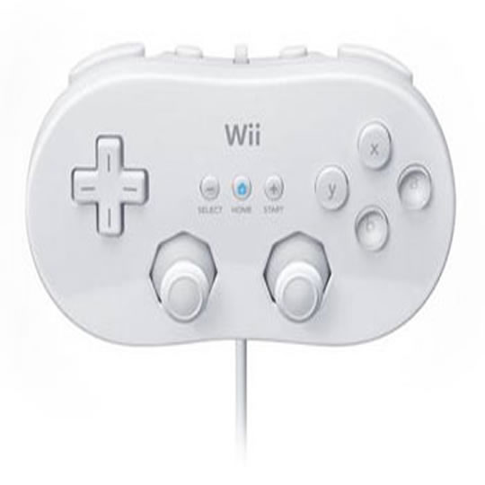 Nintendo Offical Wii Classic Controller White : image 1