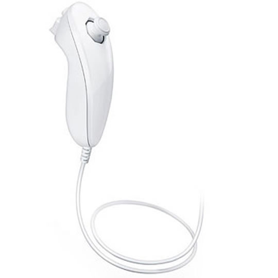 Nintendo Wii Nunchuck Controller White : image 1