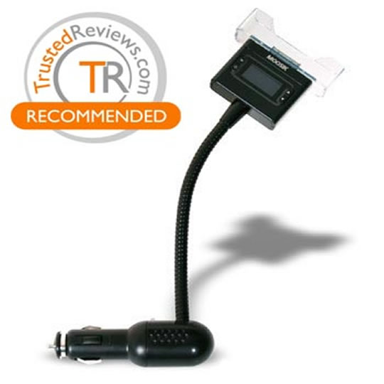 Moosik FM Transmitter CK3000-HD for Apple iPod - Your own iPod Radio Station inside the car !