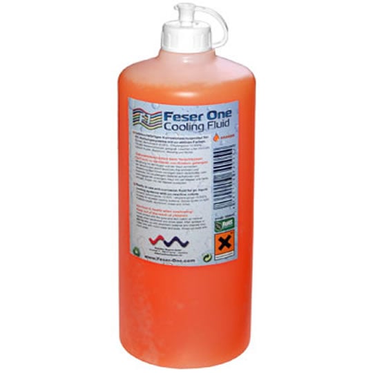 1l Feser One Fluid - UV Orange for water cooling systems (Non Conductive < 10 ìS) : image 1