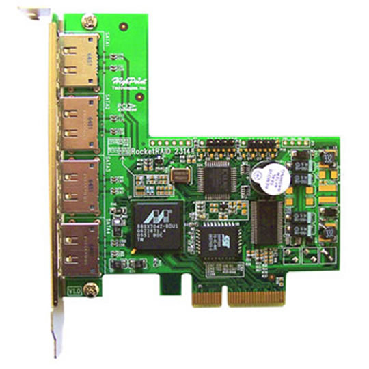 Highpoint RocketRAID 2314(RR2314) 4 channel External PCI-e x4 to SATA II RAID controller card : image 1