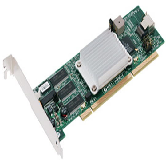 LSI MegaRAID SATA 300-4XLP Kit SATA II RAID storage adapter - Low Profile : image 1