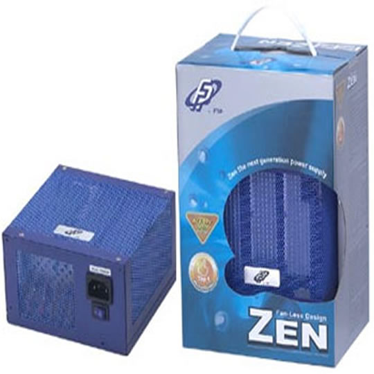 FSP PPA4000800 Everest Zen 400W 80+ Bronze Fanless Silent Power Supply (PSU) : image 1