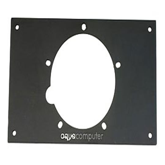 Aqua-Computer Frontplate for aquabay AT aluminum black (93097) : image 1
