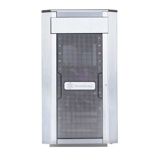Silverstone Silver SG03 SFF mATX Tower Aluminium PC Case : image 2