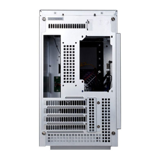Silverstone Silver SG03 SFF mATX Tower Aluminium PC Case : image 4