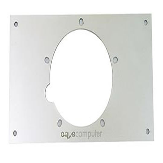 Aqua-Computer Frontplate for aquabay AT aluminum Silver (93101) : image 1