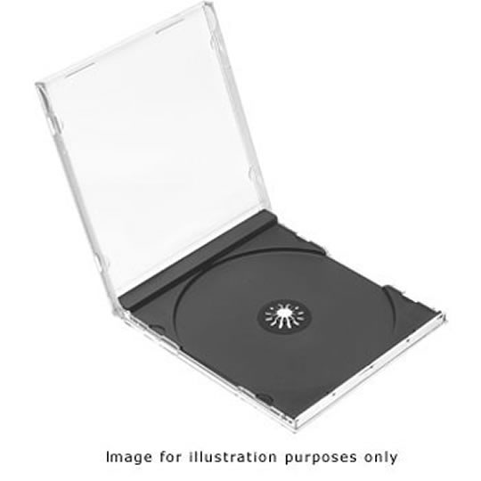 100pcs Scan FULL Size Single CD Jewel Cases : image 1