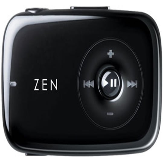 Creative Black Silicone Skin with Clip for the Orginal Zen Stone : image 1
