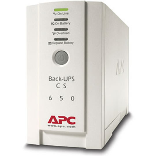 APC Tower UPS 650Va with Internet/DSL/ Fax/Modem Protection - Retail Box : image 1