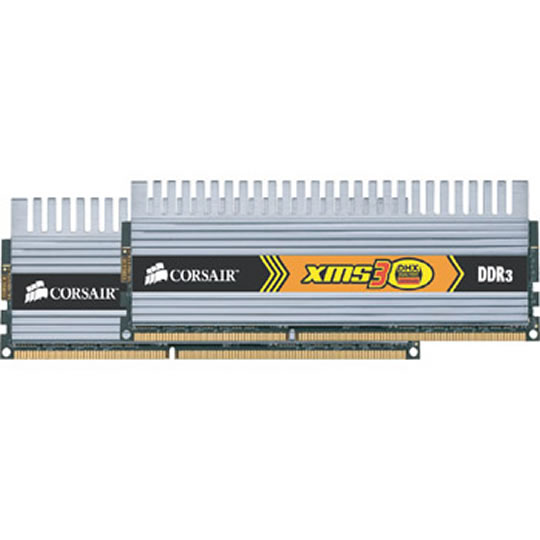 Corsair Memory XMS3 4GB DDR3 1600 MHz CAS 7 DHX Dual Channel Desktop : image 1