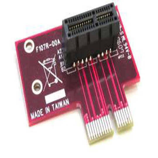 Lycom DT-107R PCI-E 1x 1 Slot Right Angle Riser Card - A Dream for Rackmount Users : image 1