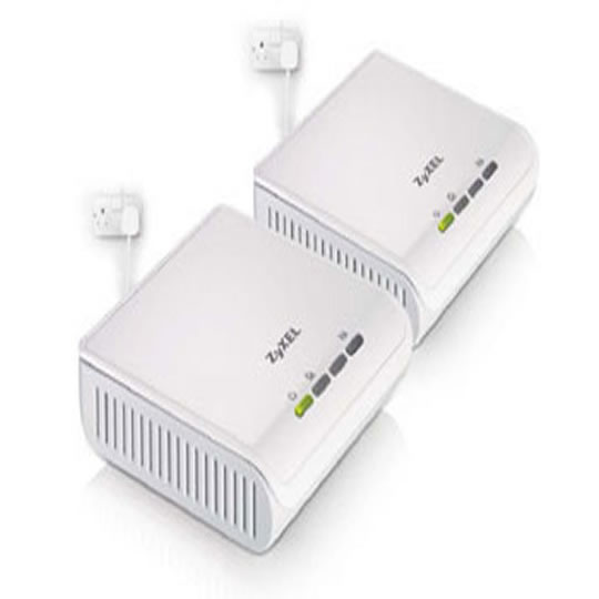 ZyXEL PLA-400 200Mbps Homeplug with AV Desktop Twin Pack : image 2