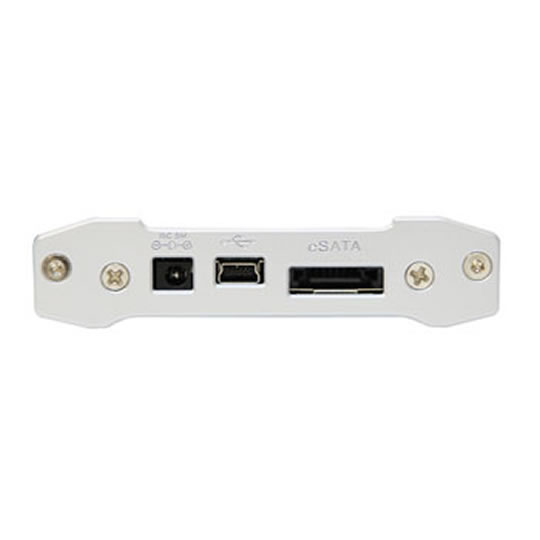 Silverstone MS05S Silver 2.5" External SATA to USB2 with 3.5" Mount and eSATA Support : image 3