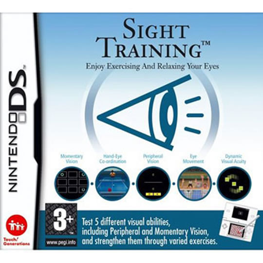 Nintendo DS Sight Training - DS Simple eye to hand coordination training with Fun Simple tasks : image 1