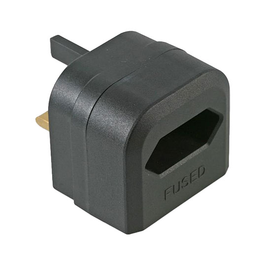 Xclio Europlug EU to UK Mains Plug Adapter