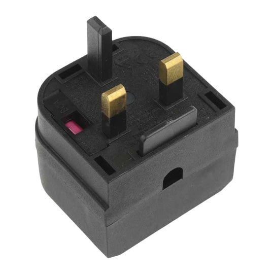 Xclio Europlug EU to UK Mains Plug Adapter