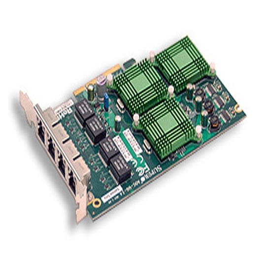 Supermicro AOC-UG-i4 Universal I/O 4-port Gigabit Ethernet LAN card : image 1