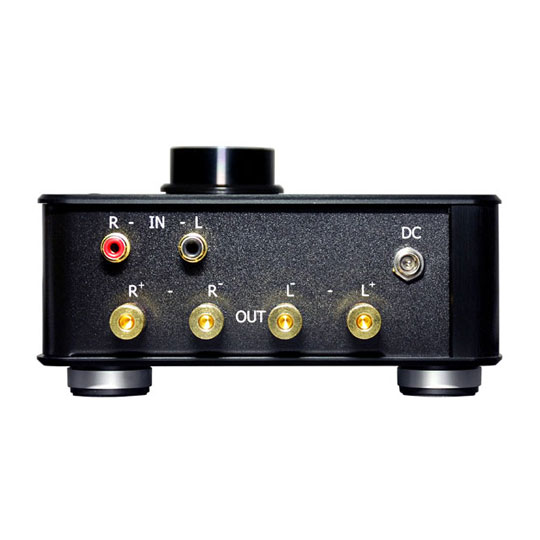 EB02-B Silverstone PC Powered Amp Black Aluminium : image 4