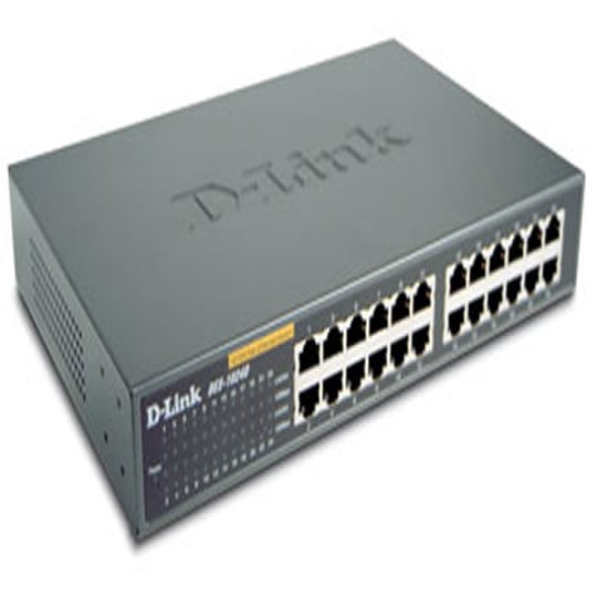 Dlink DES-1024D 10/100 Ethernet Desktop Switch 24 Port : image 1