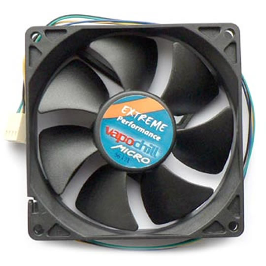 Asetek Vapochill Extreme Micro 92mm PWM Fan, Black, 3800rpm (DC Brushless) OEM : image 1