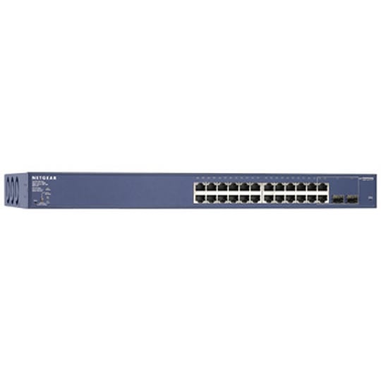 desktop PoE Switch Netgear Pro-safe 24 port Gigabit Ports GS724TP-100EUS : image 1