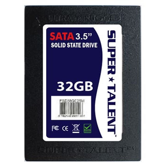 Super Talent 32GB 3.5" SATA SSD : image 1